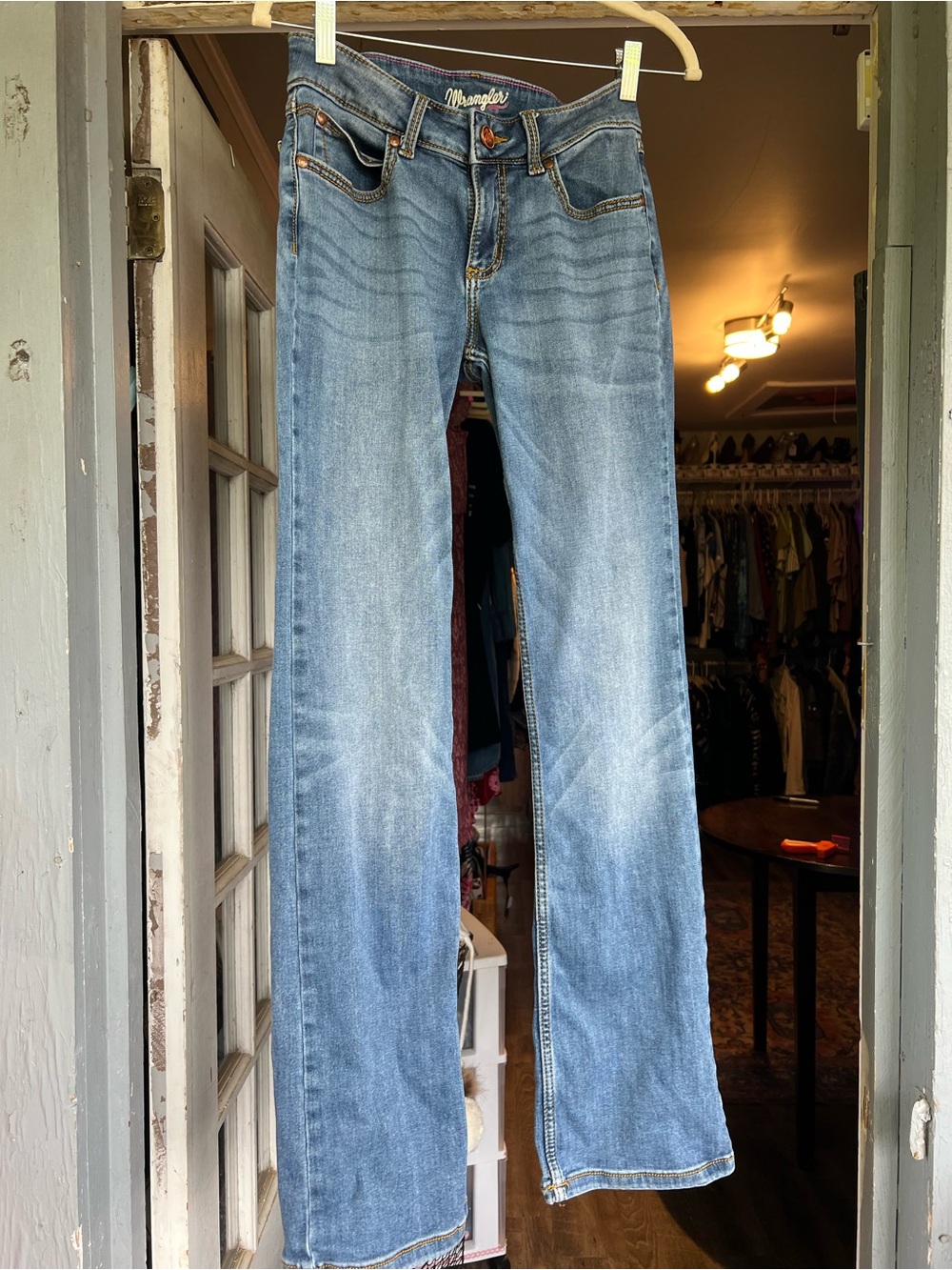 Wrangler Women's Light Blue Boot Cut Jeans size 26